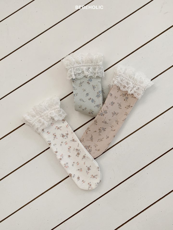 Bebe Holic - Korean Baby Fashion - #babywear - Angela Knee Socks - 4