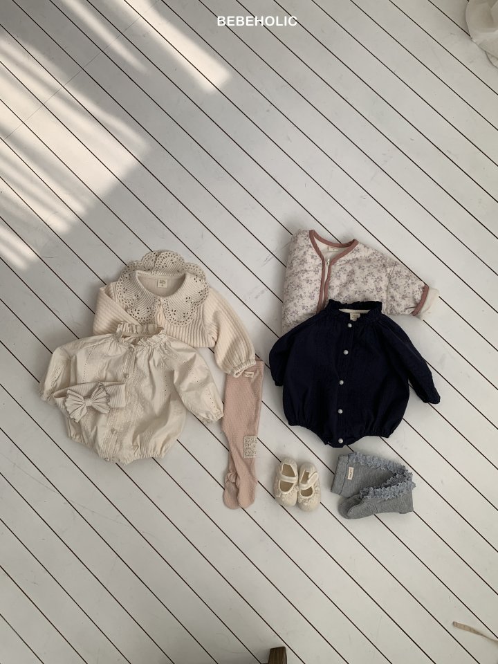 Bebe Holic - Korean Baby Fashion - #onlinebabyboutique - Ami Frill Suit