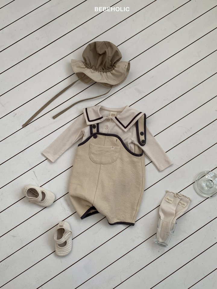 Bebe Holic - Korean Baby Fashion - #onlinebabyboutique - Poet Suspender Suit - 9