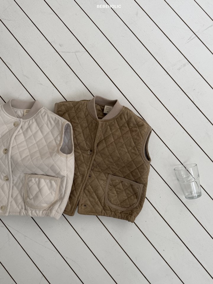 Bebe Holic - Korean Baby Fashion - #onlinebabyshop - Bonnie Dia Vest - 12