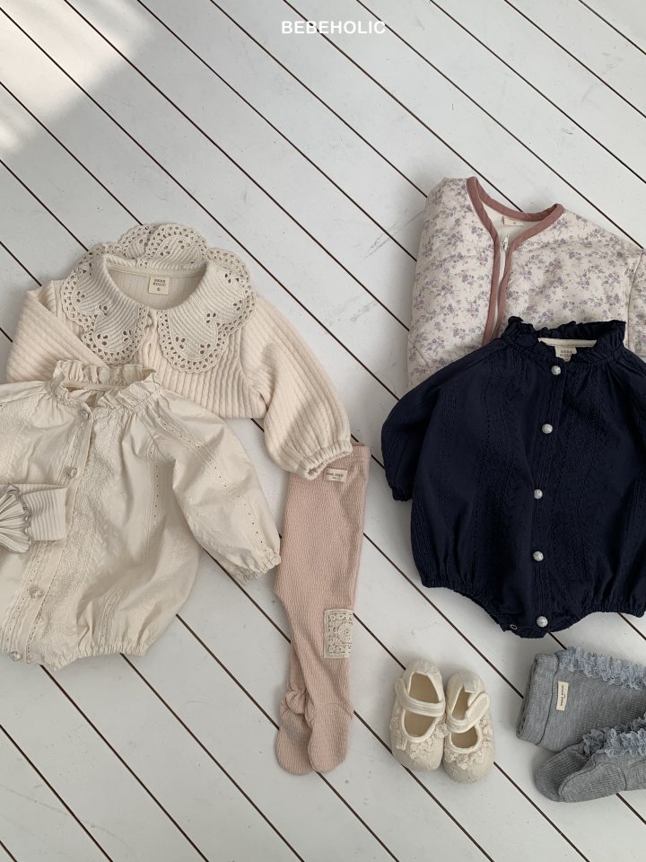 Bebe Holic - Korean Baby Fashion - #onlinebabyshop - Ami Frill Suit - 2
