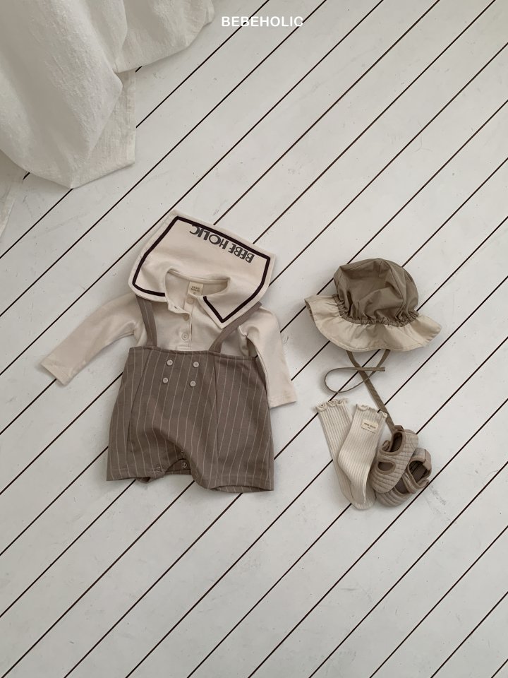 Bebe Holic - Korean Baby Fashion - #onlinebabyshop - Stitch Overalls - 5