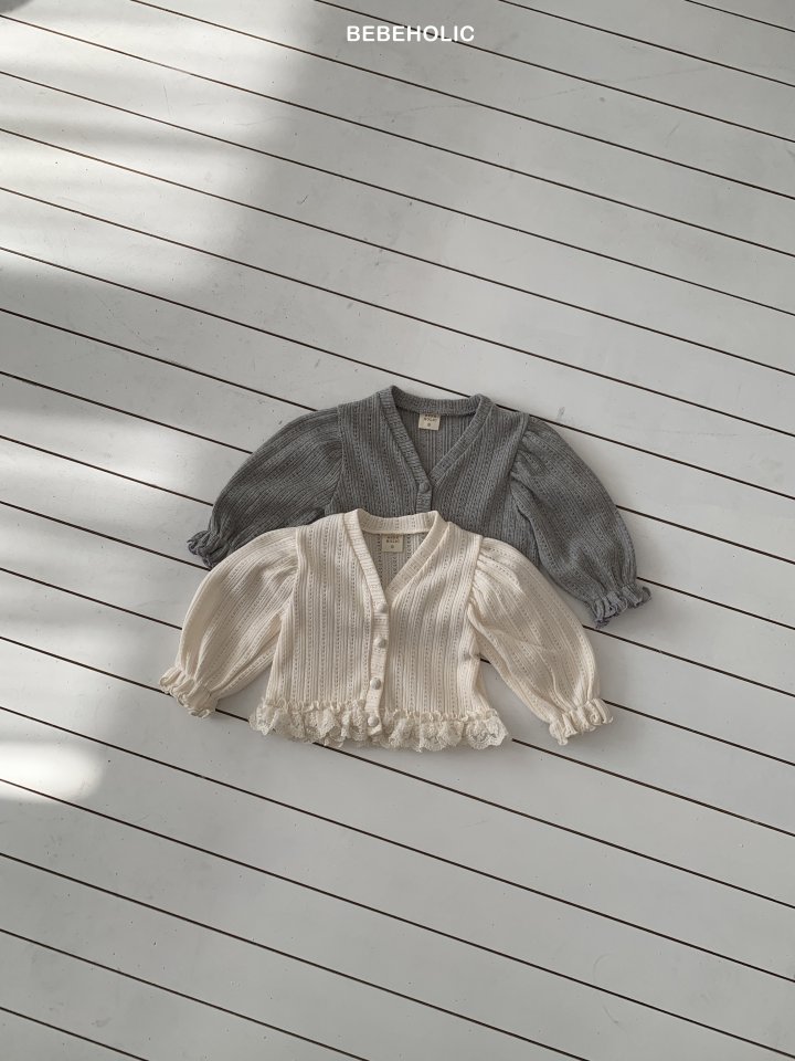 Bebe Holic - Korean Baby Fashion - #smilingbaby - Fairy Cardigan - 10