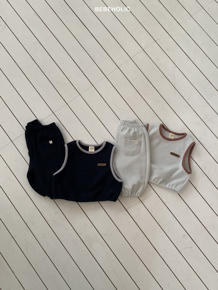 Bebe Holic - Korean Baby Fashion - #smilingbaby - Soboru Vest Set - 10