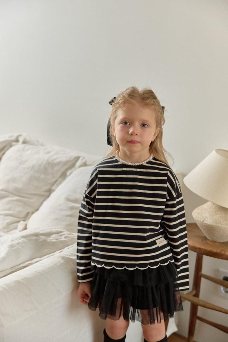Berry Berry - Korean Children Fashion - #childofig - Saint Scallop Tee - 8