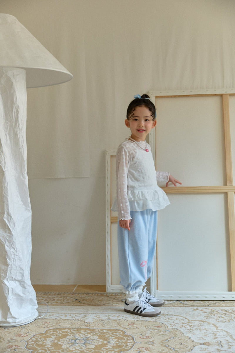 Berry Berry - Korean Children Fashion - #childofig - Lace Frill Tee - 6