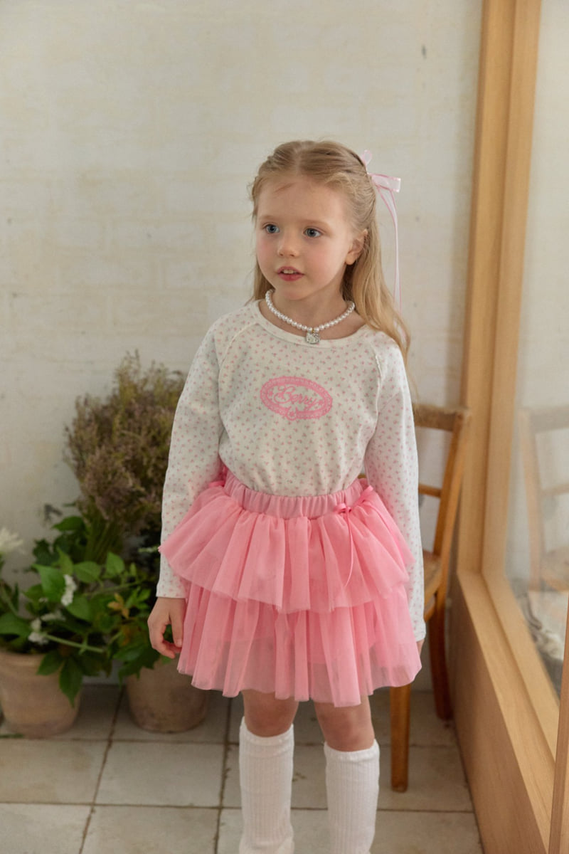 Berry Berry - Korean Children Fashion - #childrensboutique - Floral Raglan Tee - 6
