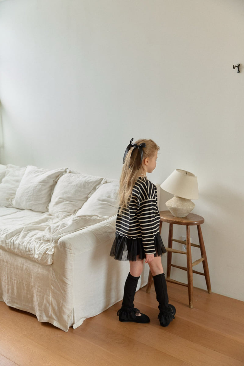 Berry Berry - Korean Children Fashion - #designkidswear - Saint Scallop Tee - 10
