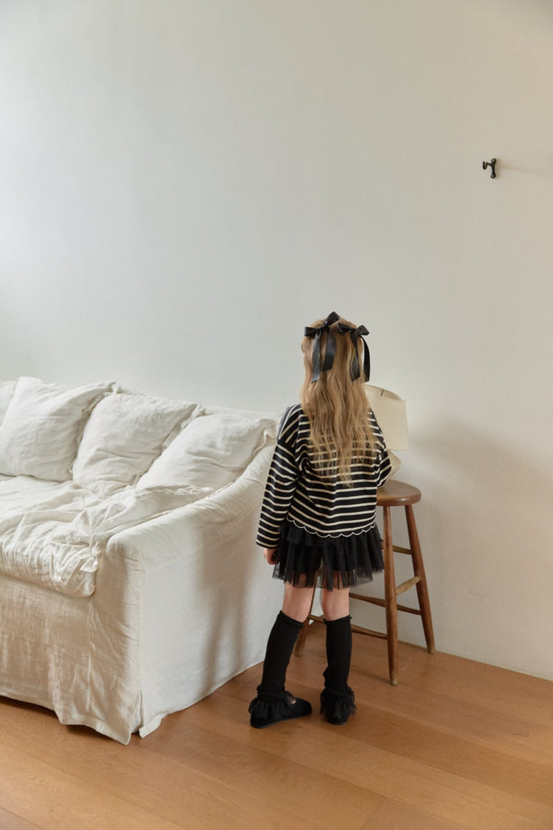 Tulle Tiered Skort by Berry Berry for Child girl - view 9