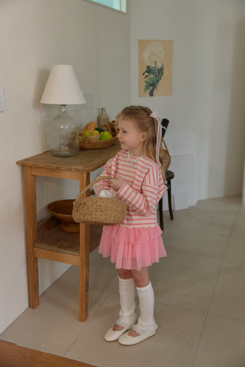 Berry Berry - Korean Children Fashion - #discoveringself - Saint Scallop Tee - 11