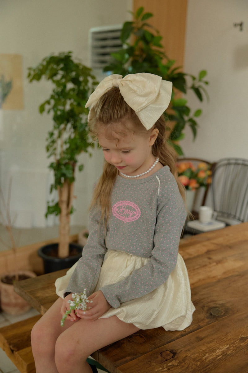 Berry Berry - Korean Children Fashion - #fashionkids - Floral Raglan Tee - 9