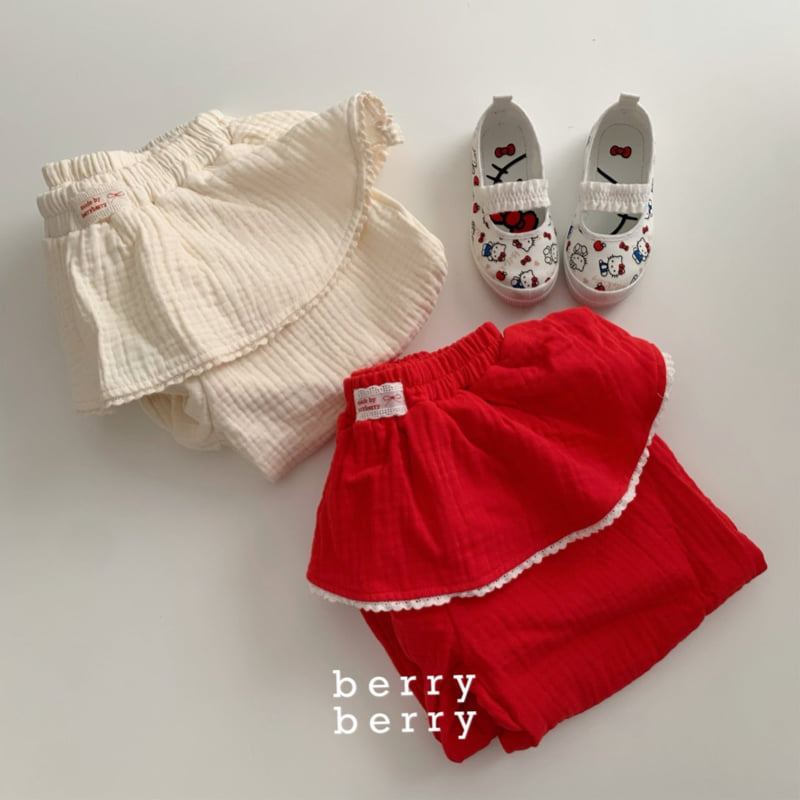 Yorle Lace Jogger Pants by Berry Berry for Child girl - view 8