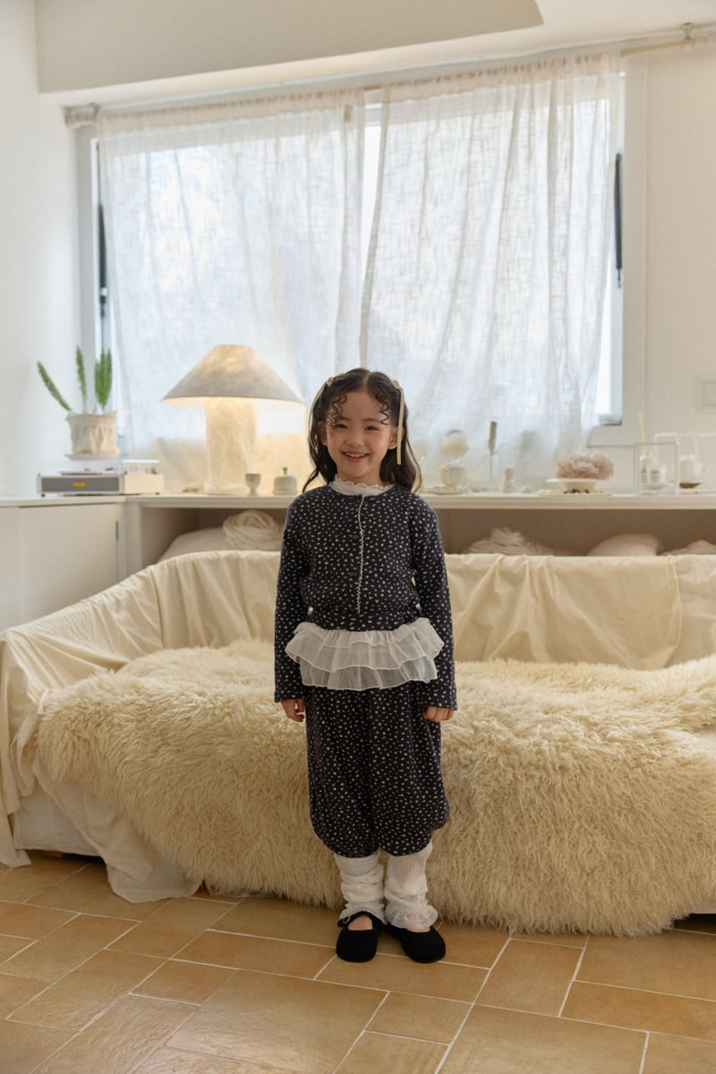 Berry Berry - Korean Children Fashion - #kidsstore - Floral Jogger Pants - 10