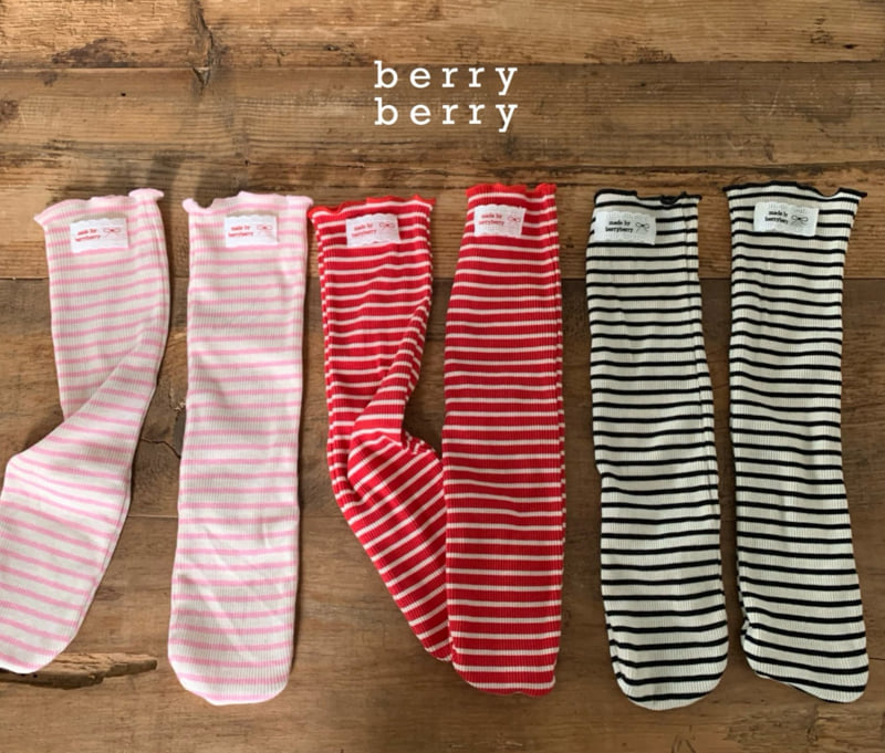 Berry Berry - Korean Children Fashion - #kidzfashiontrend - Pippi Knee Socks - 3
