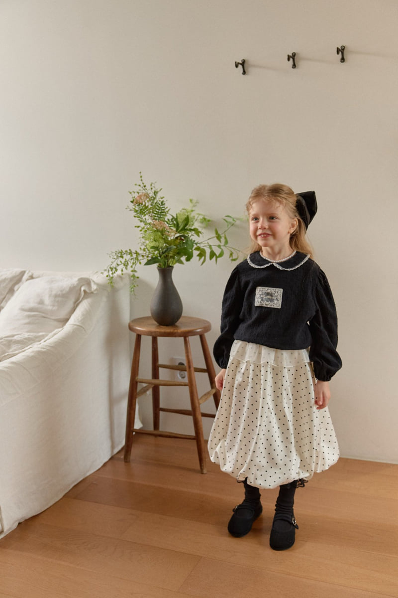 Berry Berry - Korean Children Fashion - #littlefashionista - Motif Blouse - 11