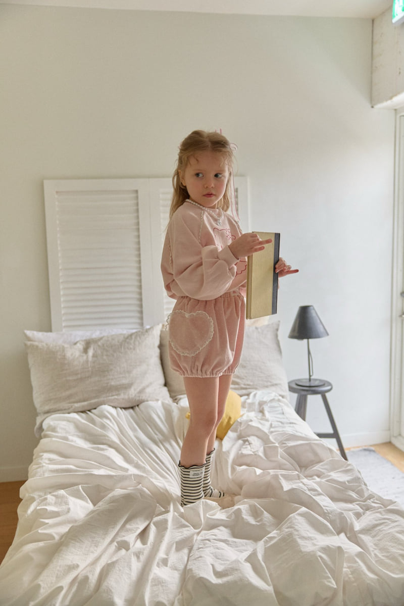 Berry Berry - Korean Children Fashion - #littlefashionista - Heart Pocket Pants - 8