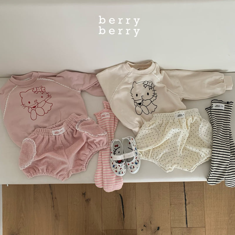 Angel Kitty Sweatshirt by Berry Berry for Child girl - view 2
