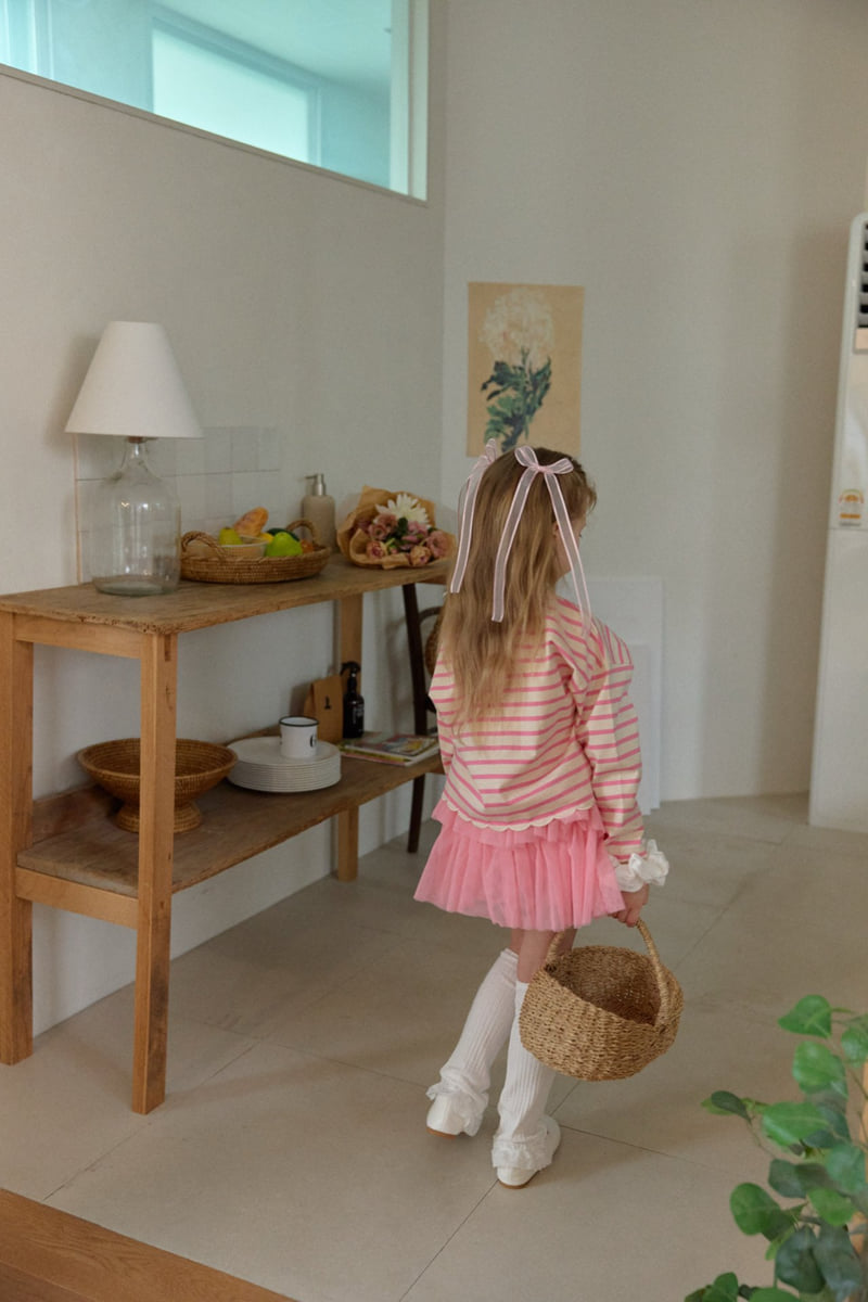 Tulle Tiered Skort by Berry Berry for Child girl - view 3