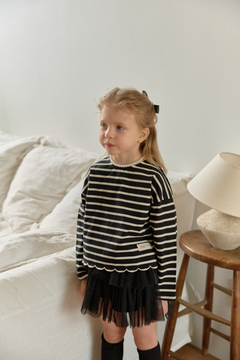 Berry Berry - Korean Children Fashion - #stylishchildhood - Saint Scallop Tee - 7