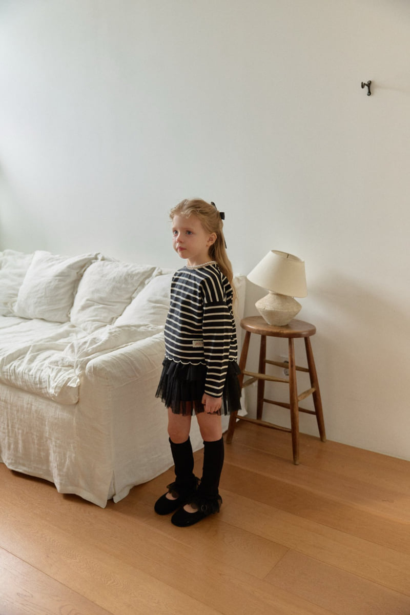 Tulle Tiered Skort by Berry Berry for Child girl - view 6
