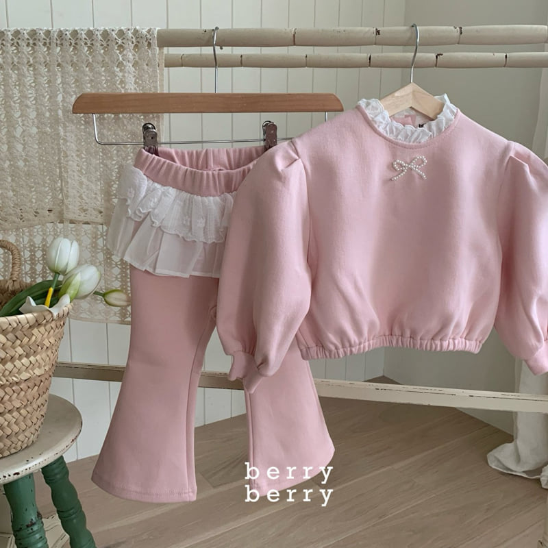 Berry Berry - Korean Children Fashion - #prettylittlegirls - Joua Set - 4