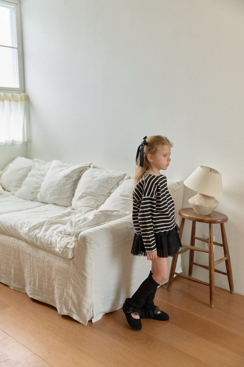 Tulle Tiered Skort by Berry Berry for Child girl - view 5