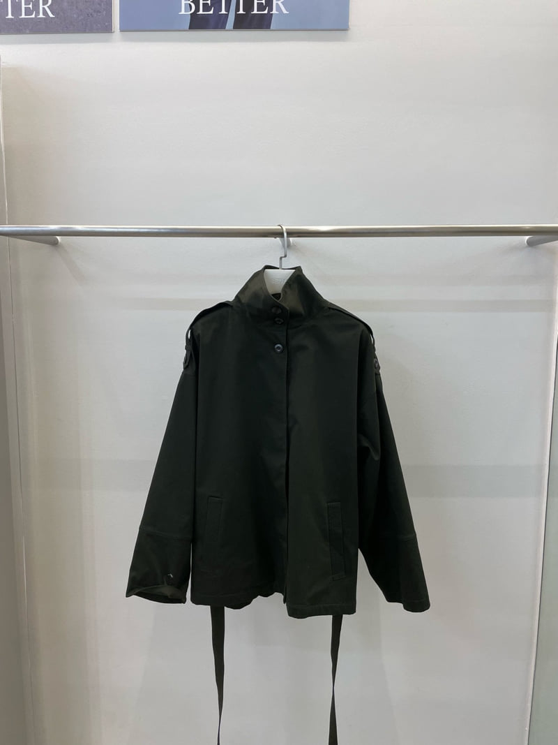 Better - Korean Women Fashion - #momslook - Hazzys Half Trench Coat - 3
