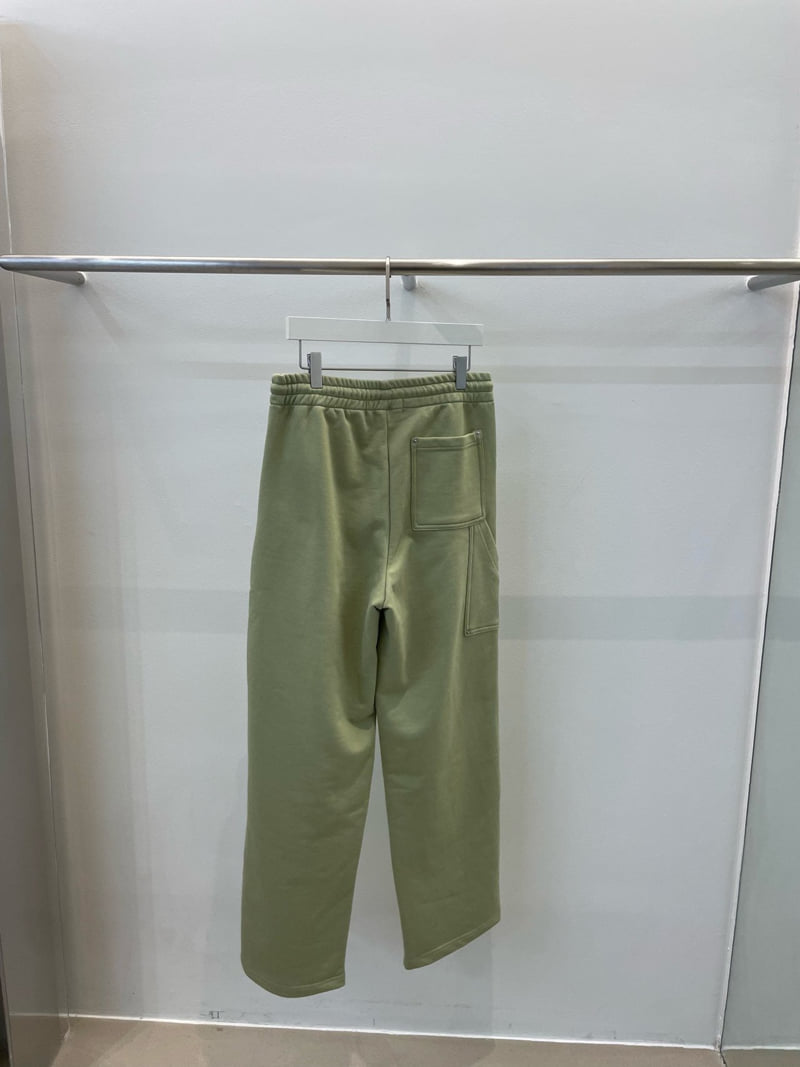 Better - Korean Women Fashion - #momslook - Lime Sweatpants - 2