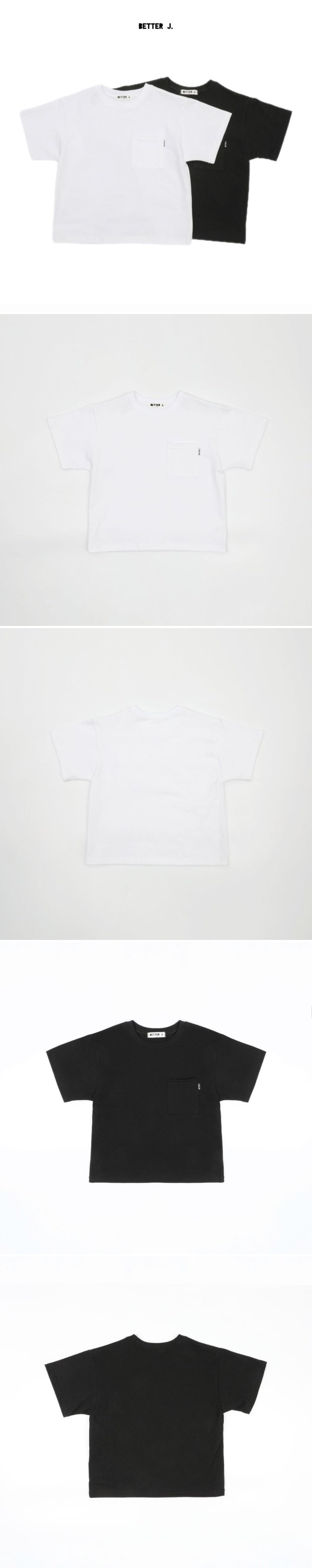 Better j - Korean Children Fashion - #childrensboutique - Better Pocket Box Tee - 2