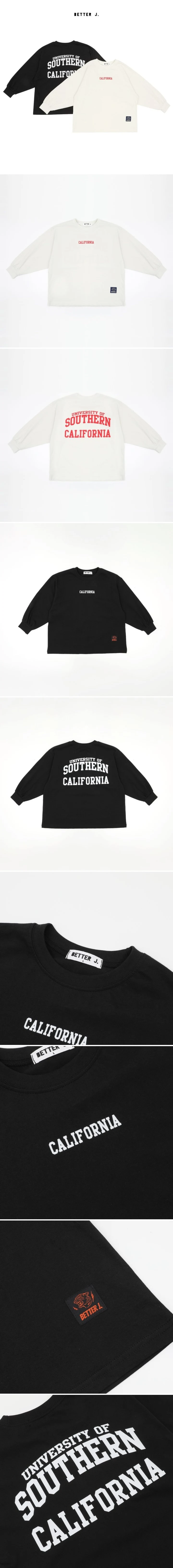 Better j - Korean Children Fashion - #kidsshorts - California Box Tee - 2