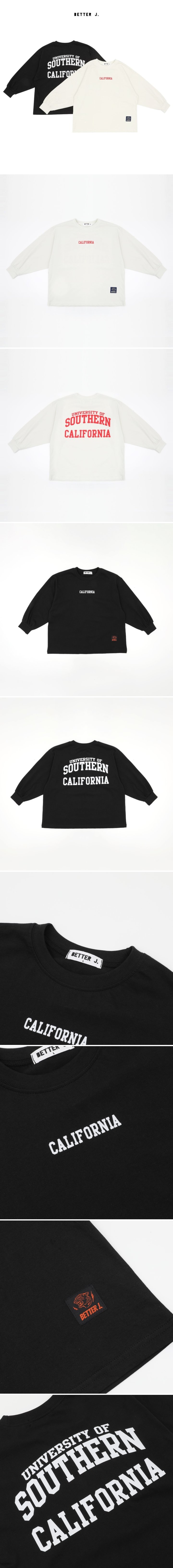Better j - Korean Women Fashion - #momslook - California Box Tee (Junior-Adult) - 2