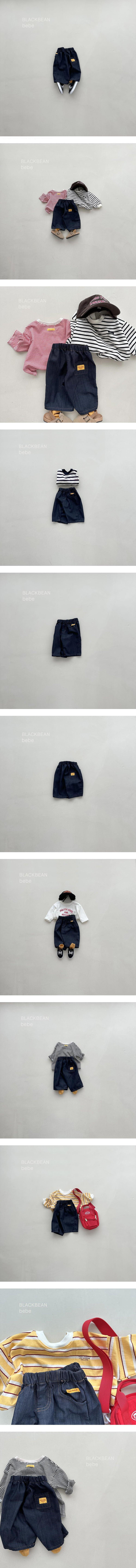 Black Bean - Korean Baby Fashion - #babyboutique - Fix Bebe Jeans - 2