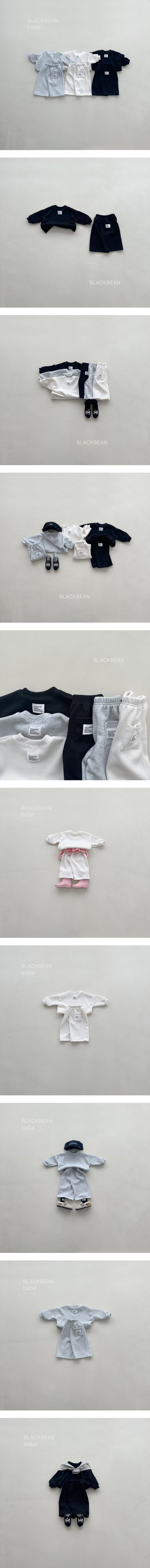 Black Bean - Korean Baby Fashion - #babyboutique - Hug Bebe Set - 2