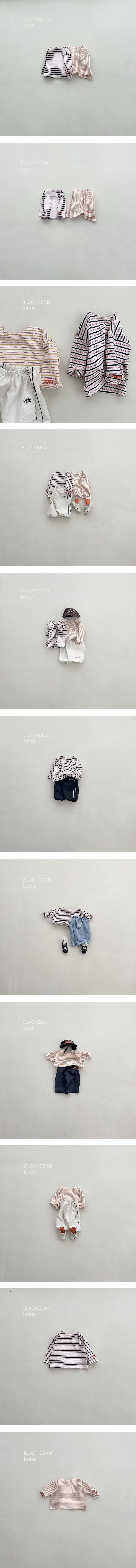 Black Bean - Korean Baby Fashion - #babywear - Macaron Bebe Tee - 2