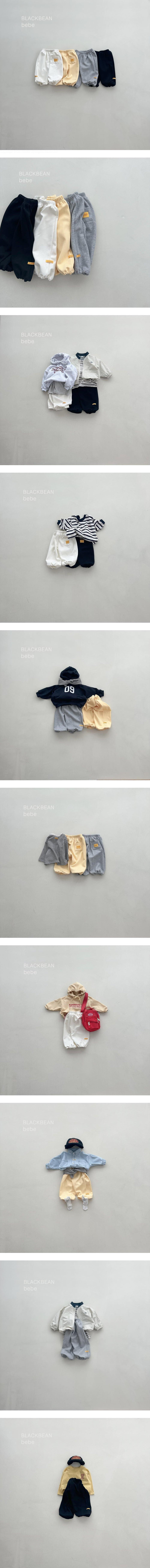 Black Bean - Korean Baby Fashion - #onlinebabyboutique - Mark Bebe Pants - 2