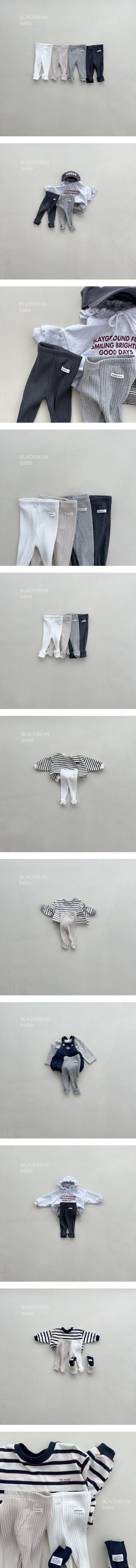 Black Bean - Korean Baby Fashion - #onlinebabyshop - Zesty Bebe Leggings - 2