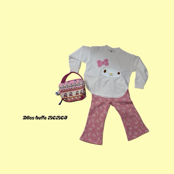 Bobo j - Korean Children Fashion - #Kfashion4kids - Smile Tee - 5