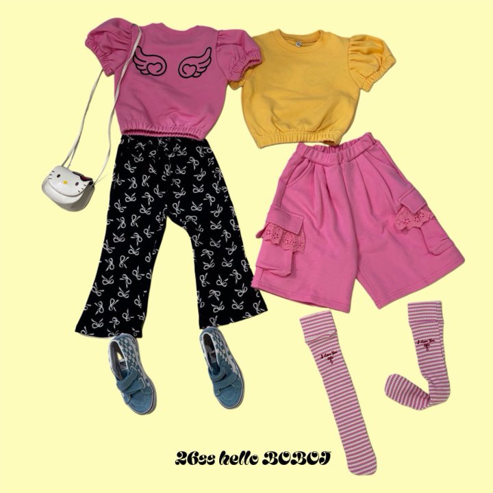 Bobo j - Korean Children Fashion - #childofig - Wing Puff Tee - 11