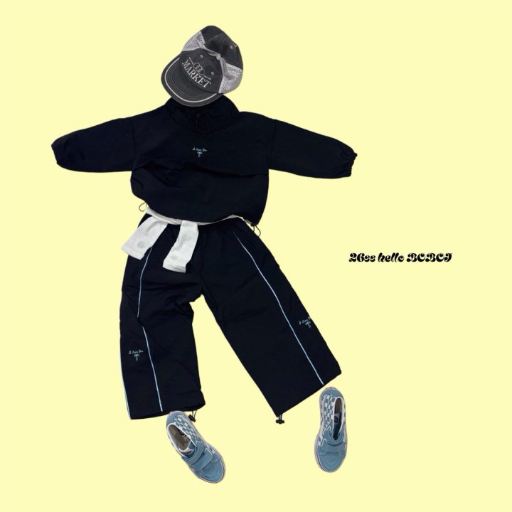 Bobo j - Korean Children Fashion - #designkidswear - Love Windbreaker - 3