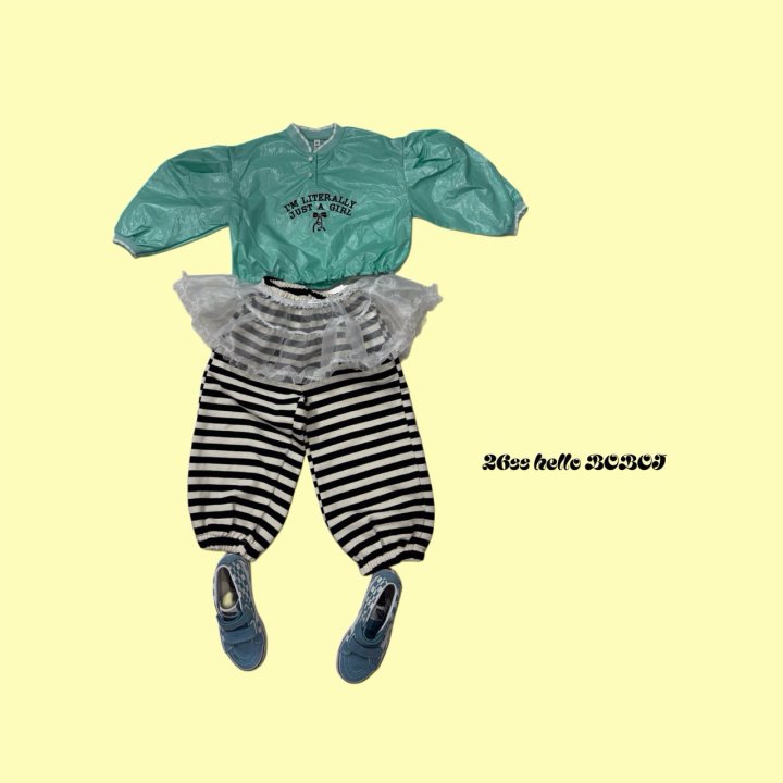 Bobo j - Korean Children Fashion - #discoveringself - Trend Ribbon Tee - 7