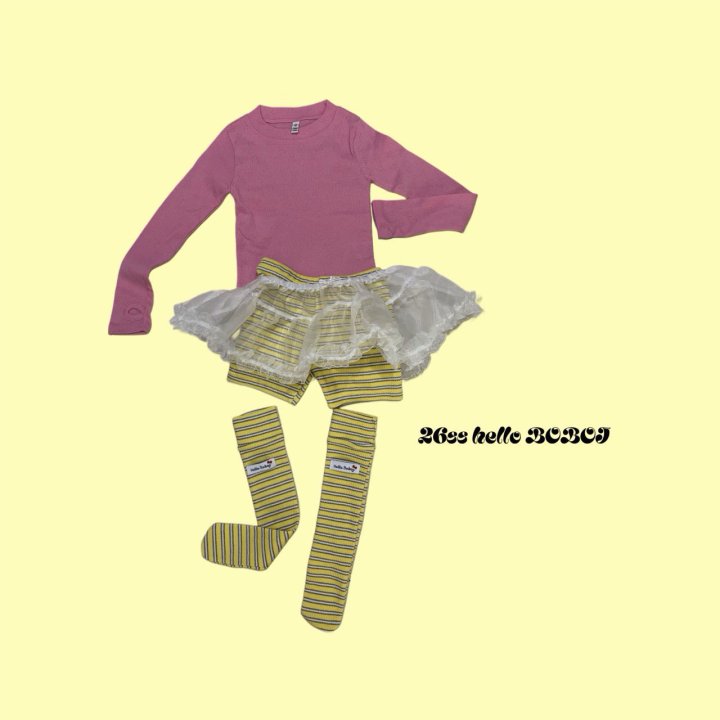 Bobo j - Korean Children Fashion - #fashionkids - Warmer Tee - 6