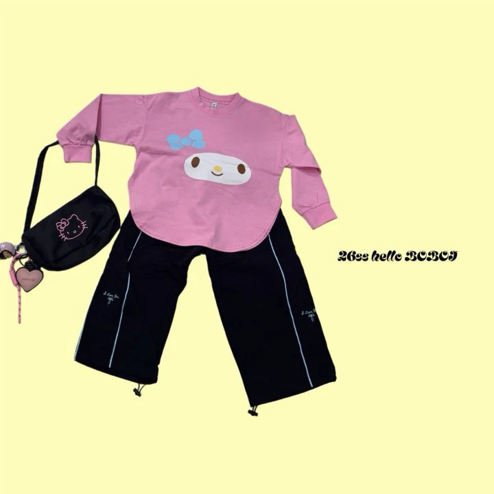 Bobo j - Korean Children Fashion - #kidsshorts - Smile Tee - 2