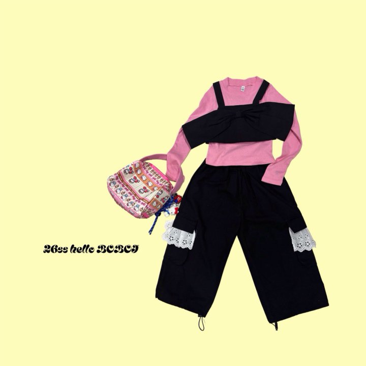 Bobo j - Korean Children Fashion - #magicofchildhood - Cargo Lace Pants - 4