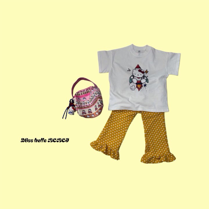 Bobo j - Korean Women Fashion - #restrostyle - Rocket Tee (Adult) - 3