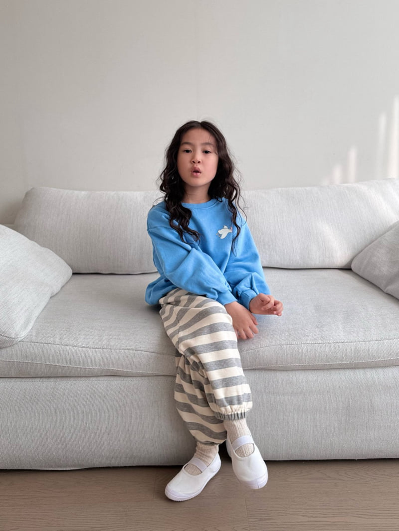 Bon Bon Butik - Korean Children Fashion - #Kfashion4kids - Pocket Stripe Sausage Pants - 6