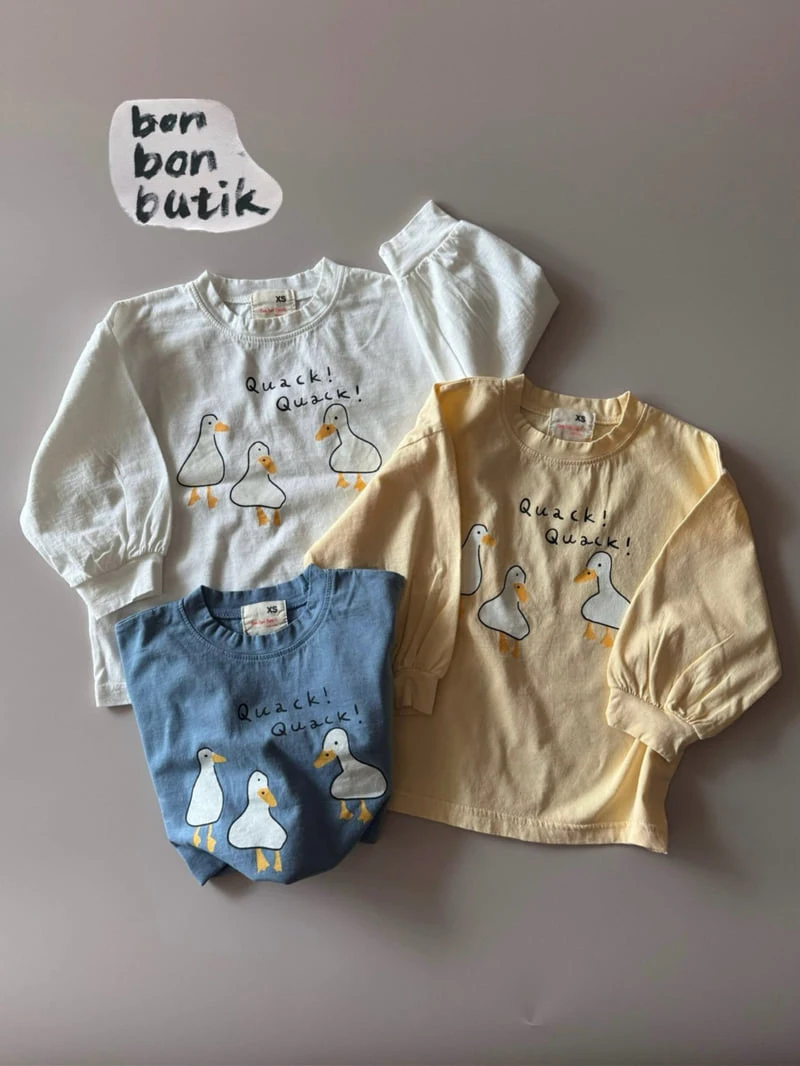 Bon Bon Butik - Korean Children Fashion - #Kfashion4kids - Quack Quack Tee