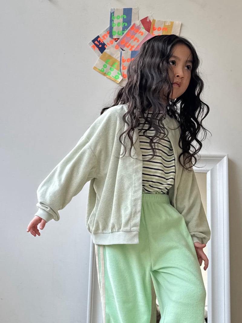 Bon Bon Butik - Korean Children Fashion - #childrensboutique - Terry Cardigan - 12