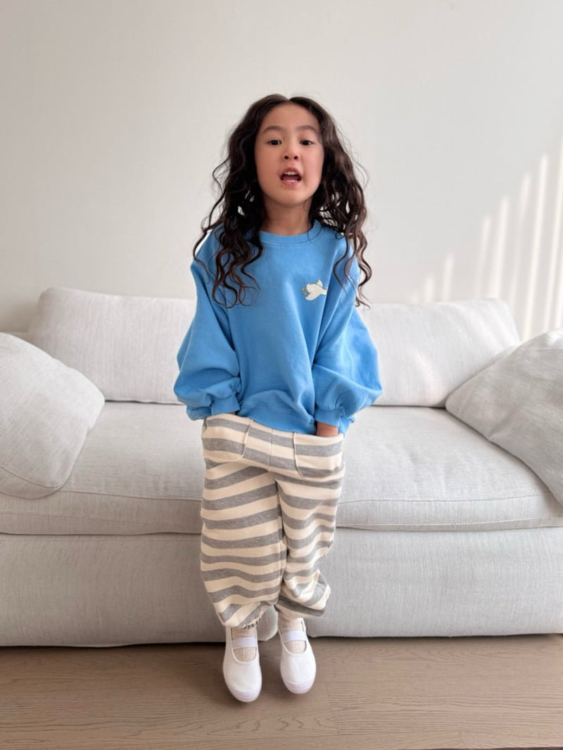 Bon Bon Butik - Korean Children Fashion - #kidsshorts - Pocket Stripe Sausage Pants - 4