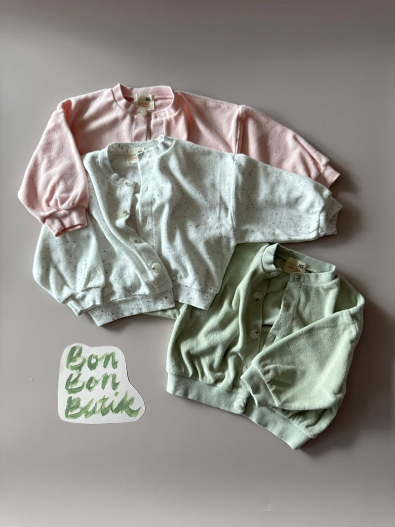 Bon Bon Butik - Korean Children Fashion - #kidsstore - Terry Cardigan