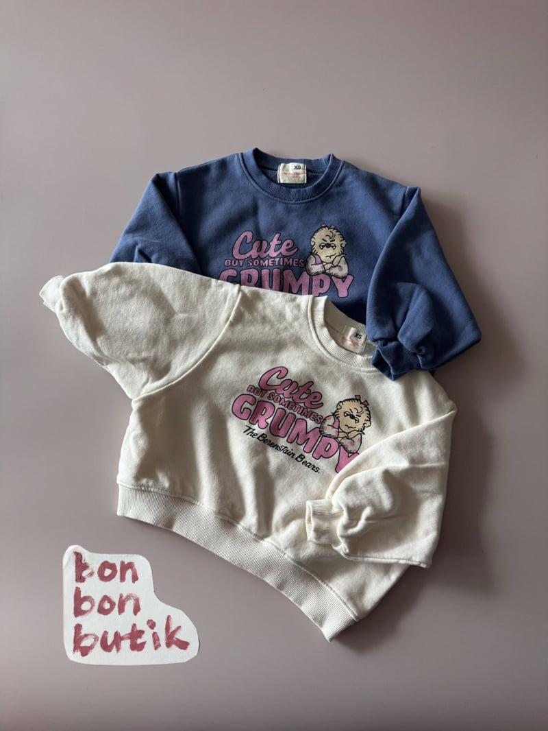 Bon Bon Butik - Korean Children Fashion - #magicofchildhood - Grumpy Sweatshirt